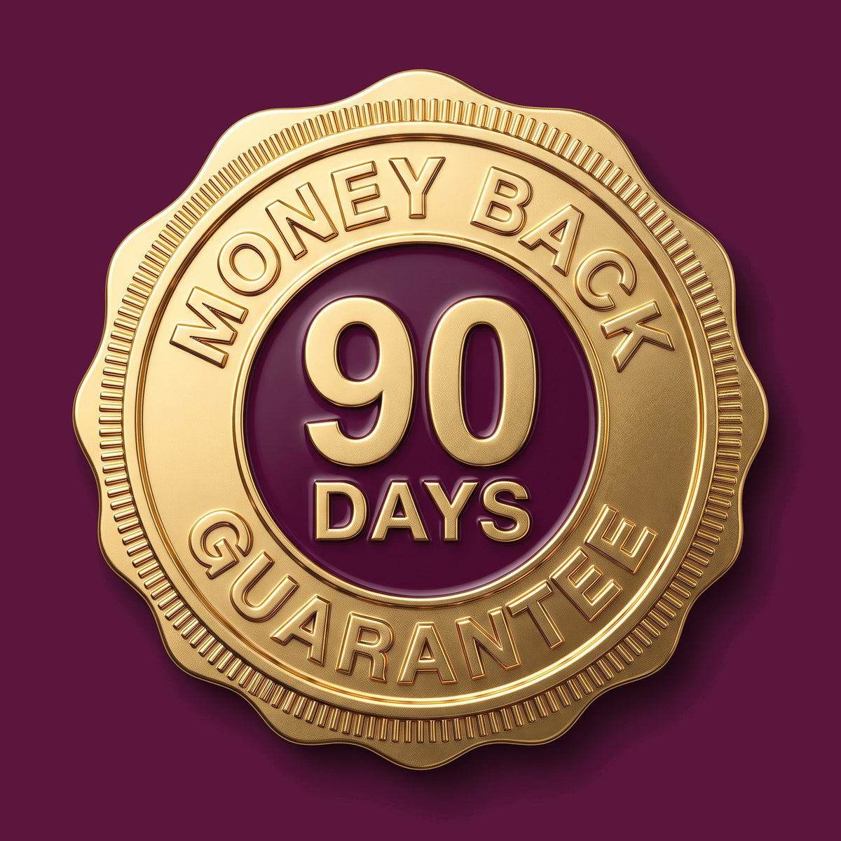 90-day money-back guarantee